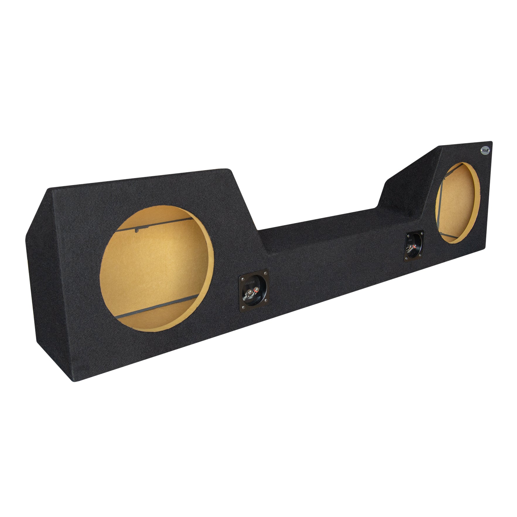 SoundBox Ram Quad Cab 2019-UP Dual 12" Upfire Subwoofer Enclosure