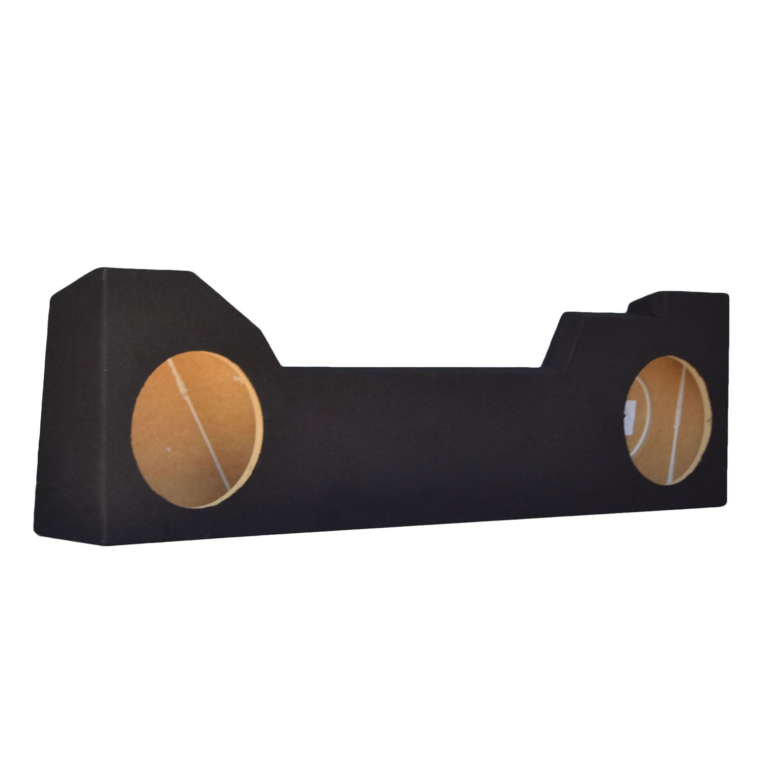 SoundBox Chevy Silverado/ GMC Sierra Double (Extended) Cab 2014-2018 Dual 10" Upfire Subwoofer Enclosure