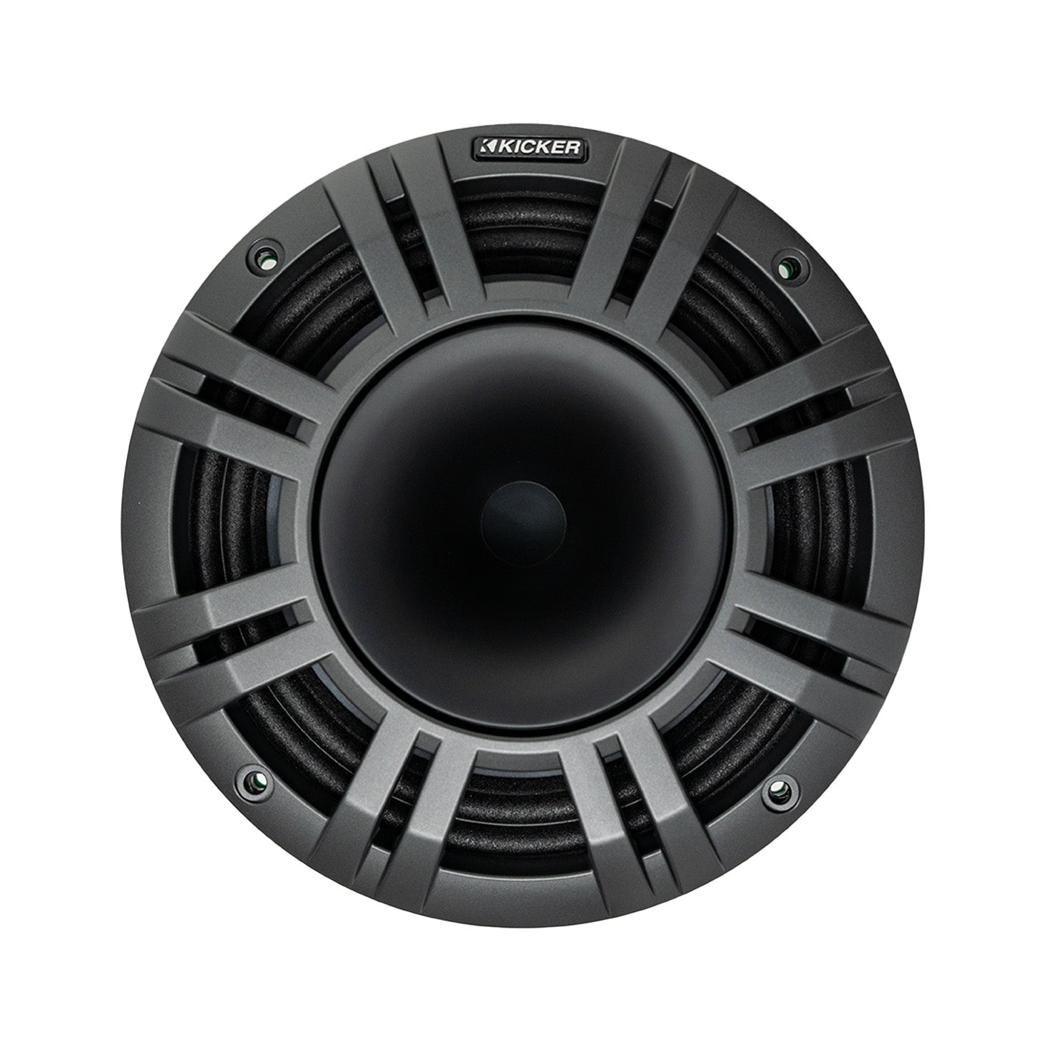 Kicker KMXL654, 6.5" Marine Horn Loaded Compression Driver Speakers (48KMXL654)