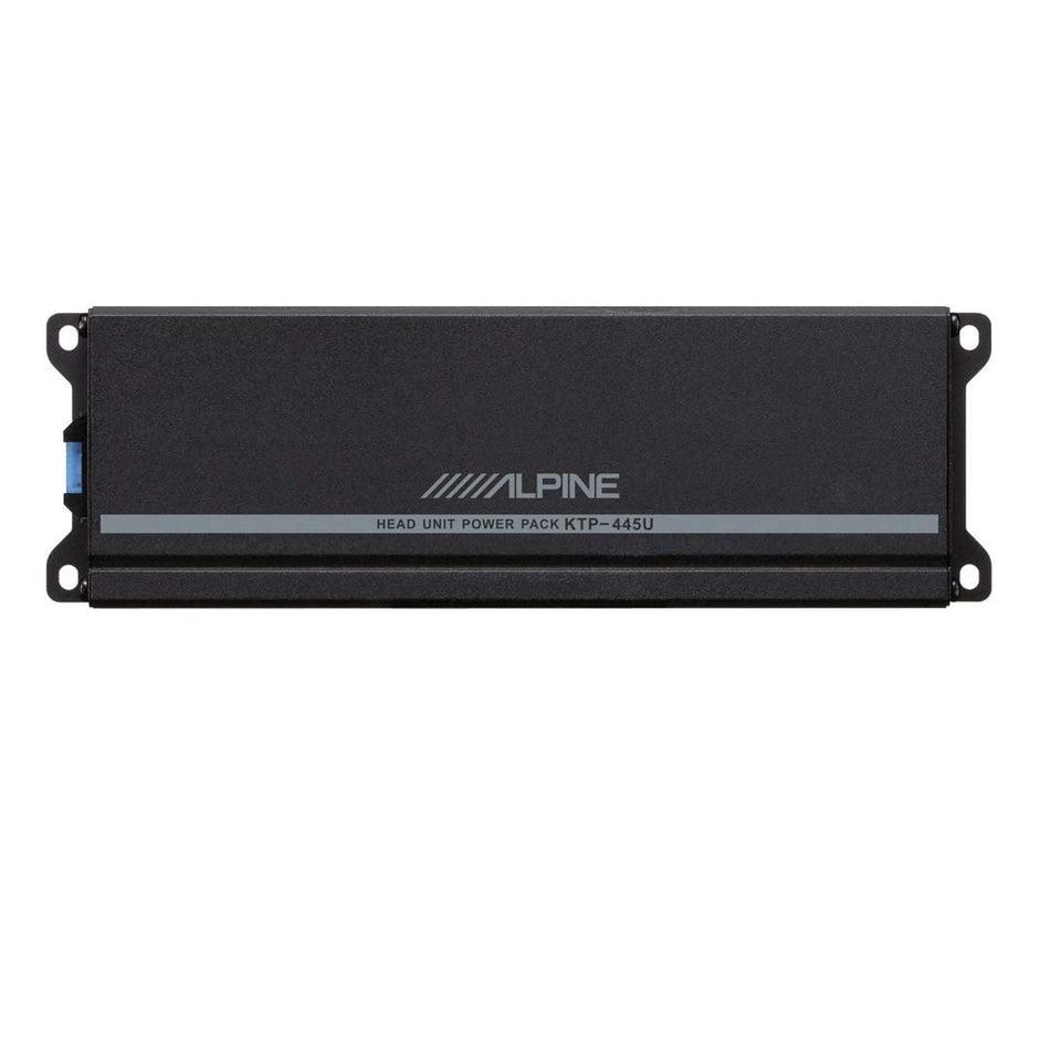 Alpine KTP-445U, Power Pack 4 Channel Car Universal Amplifier - 180 Watts