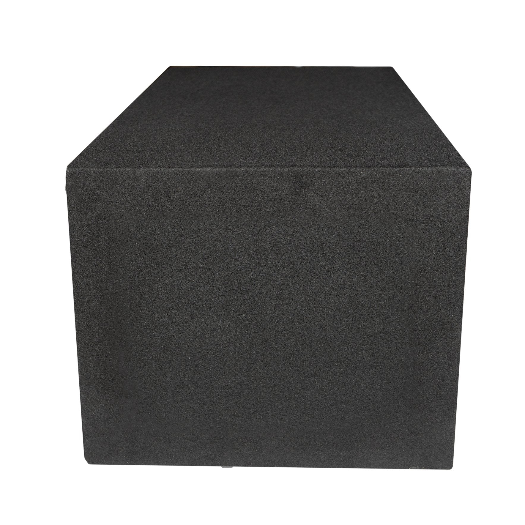 SoundBox E Series Dual 10" Vented Side Port Subwoofer Enclosure, Square