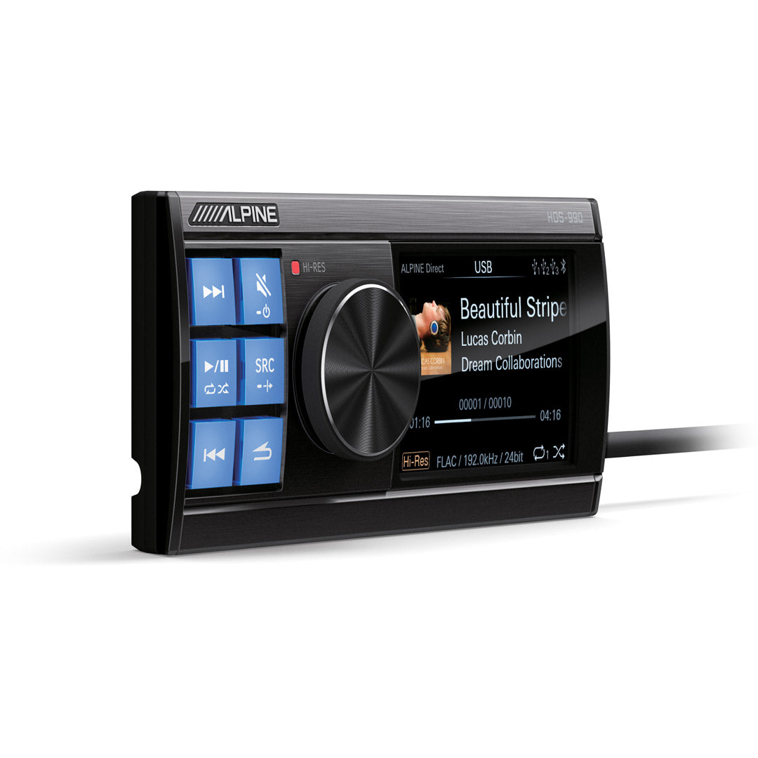 Alpine HDS-990, Status Hi-Res Digital Media Player