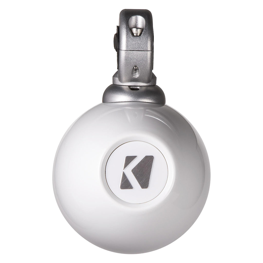 Kicker KMMTESW, KMMTES Mini Tower Enclosures for 4" (100mm) Drivers, pair, White (40KMMTESW)