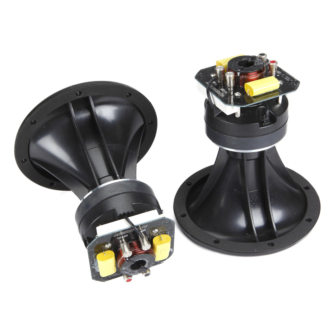 Kicker KMS674C, KMS67 6.75" (165mm) High-Efficiency Marine Component System, Charcoal, 4-Ohm (41KMS674C)