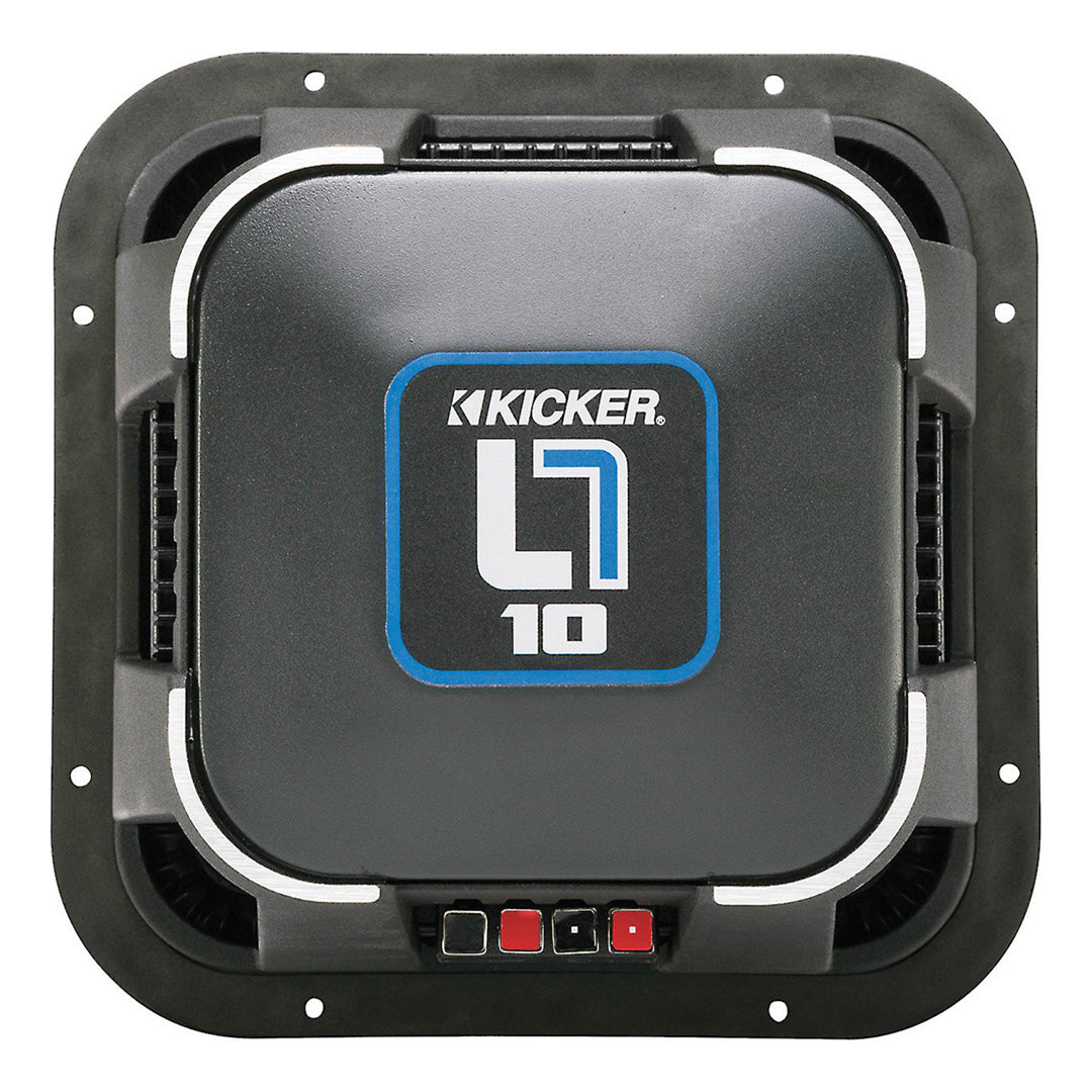 Kicker L7102, L7 10" Dual Voice Coil Subwoofer 2-Ohm, 750W (41L7102)