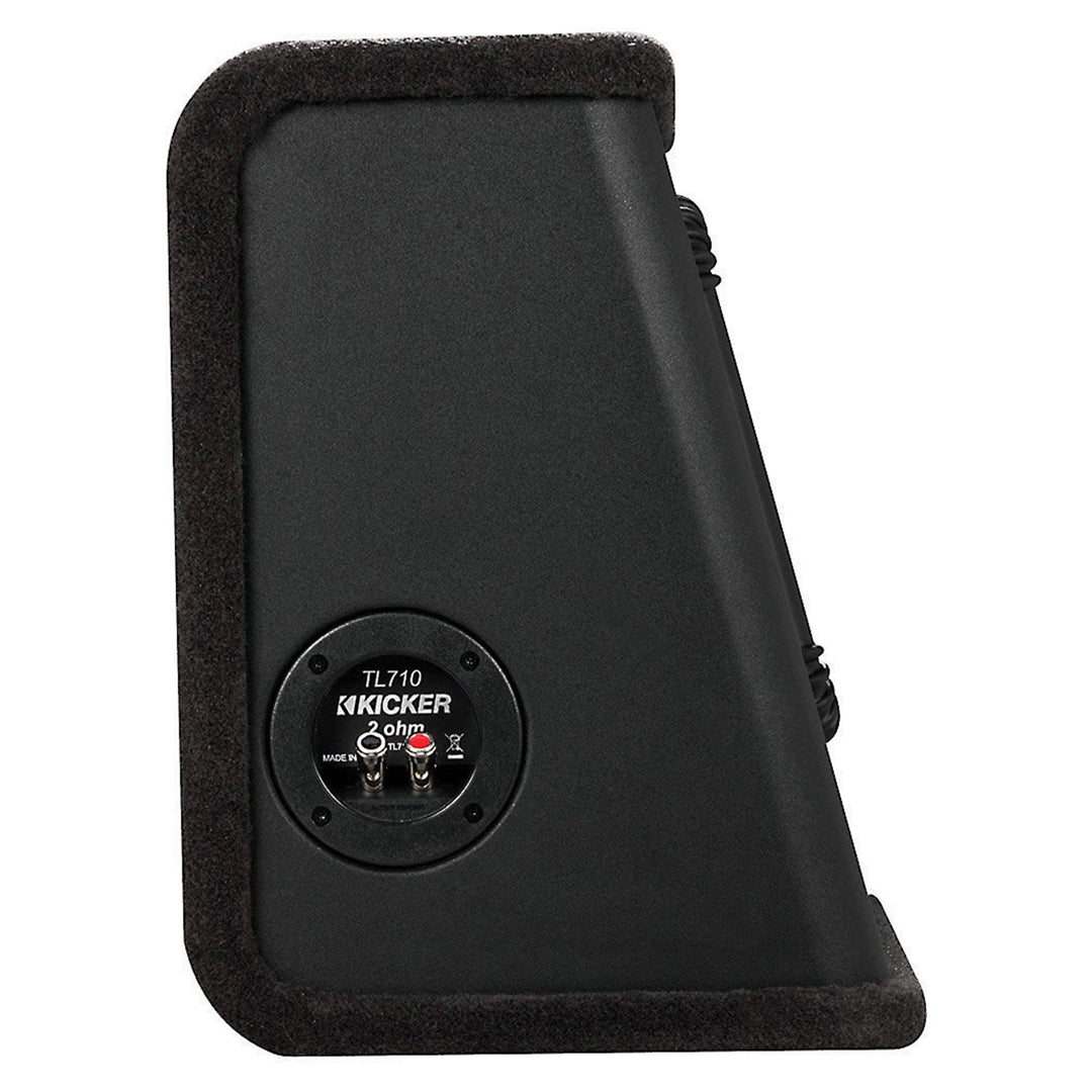 Kicker TL7102, TL710 L7 10" Subwoofer in Thin-Profile Vented Enclosure, 2-Ohm, 750W (41TL7102)