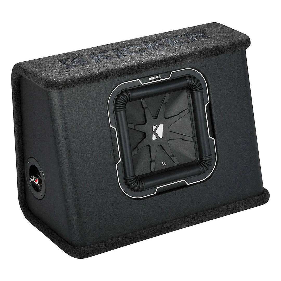Kicker TL7102, TL710 L7 10" Subwoofer in Thin-Profile Vented Enclosure, 2-Ohm, 750W (41TL7102)