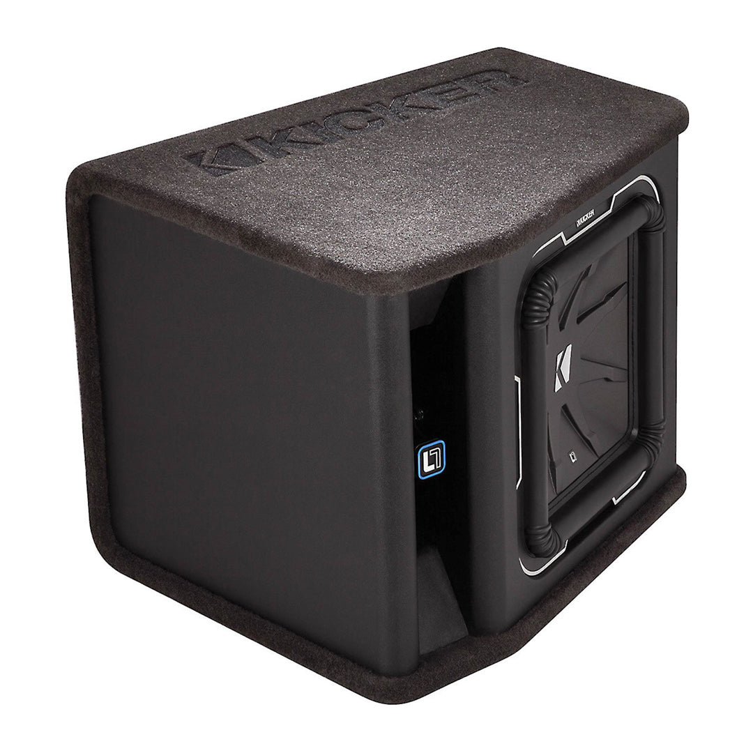 Kicker VL7122, VL712 L7 12" Subwoofer in Vented Enclosure, 2-Ohm, 900W (41VL7122)
