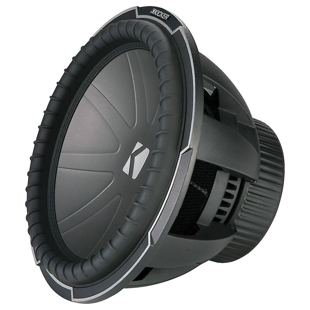 Kicker CWQ154, CompQ 15" Dual Voice Coil Subwoofer 4-Ohm, 1100W (42CWQ154)