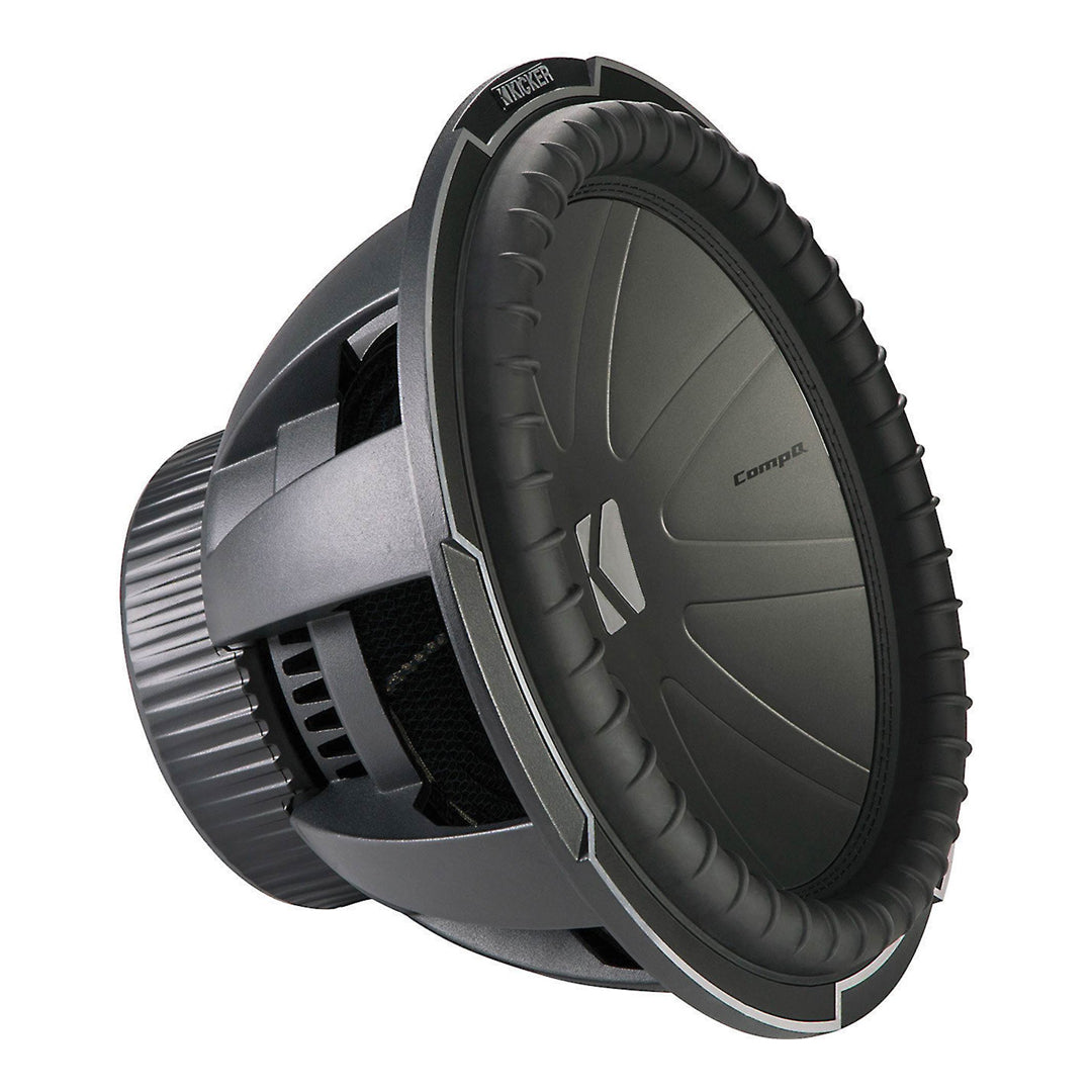 Kicker CWQ154, CompQ 15" Dual Voice Coil Subwoofer 4-Ohm, 1100W (42CWQ154)
