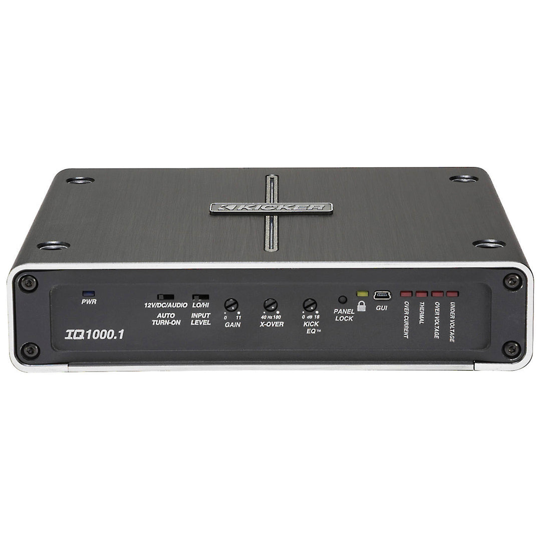 Kicker IQ10001, Q Class Monon Class D Subwoofer Amplifier - 1000W (42IQ10001)