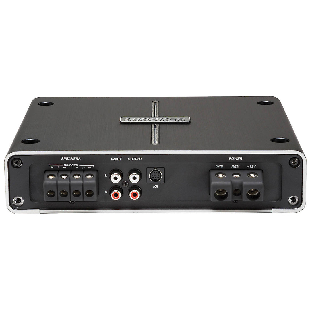 Kicker IQ5002, Q Class 2-Channel Full-Range Class D Amplifier - 500 Watts (42IQ5002)