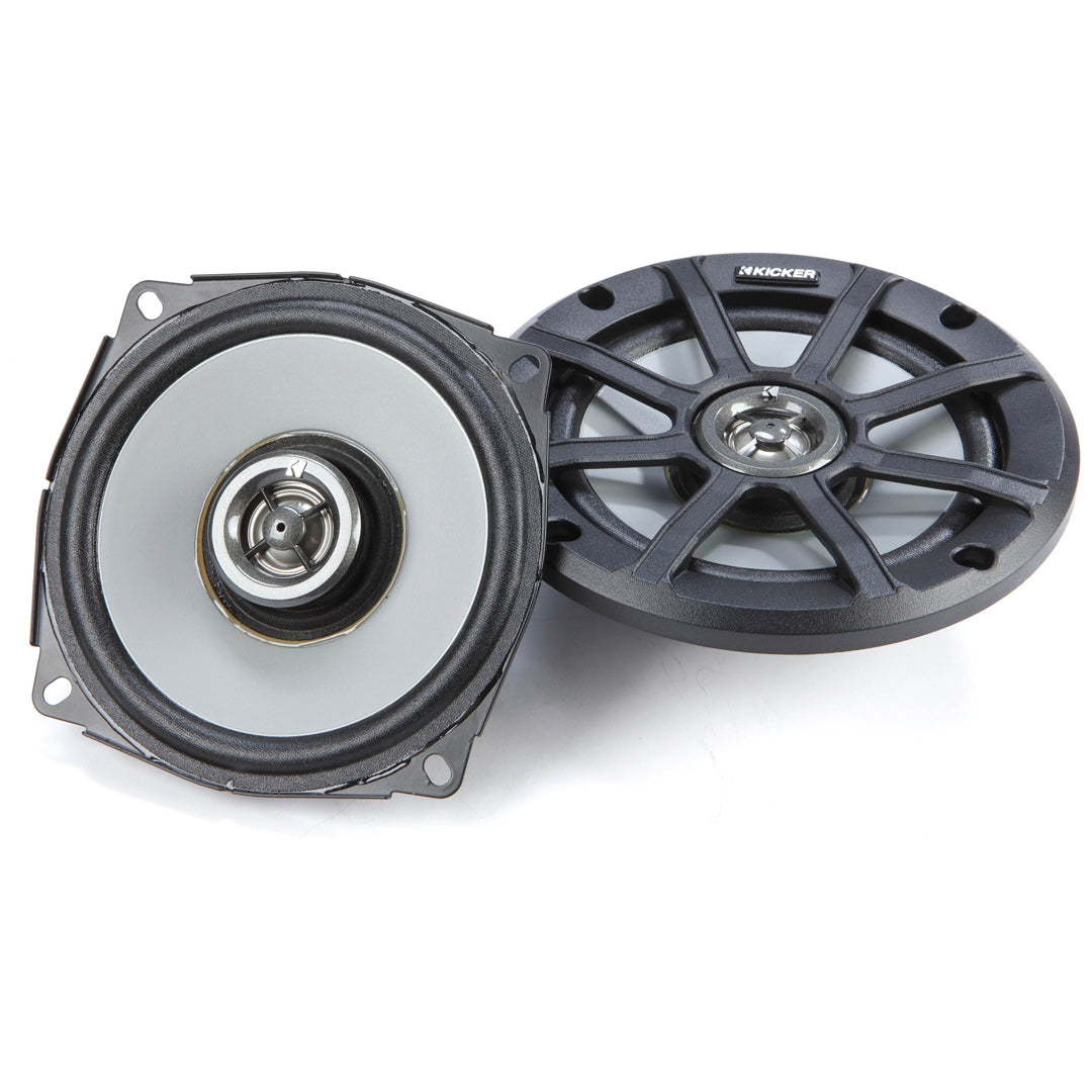 Kicker PSC652, PS Series 6.5" PowerSports Weather-Proof Coaxial Speakers, 2-Ohm (42PSC652)