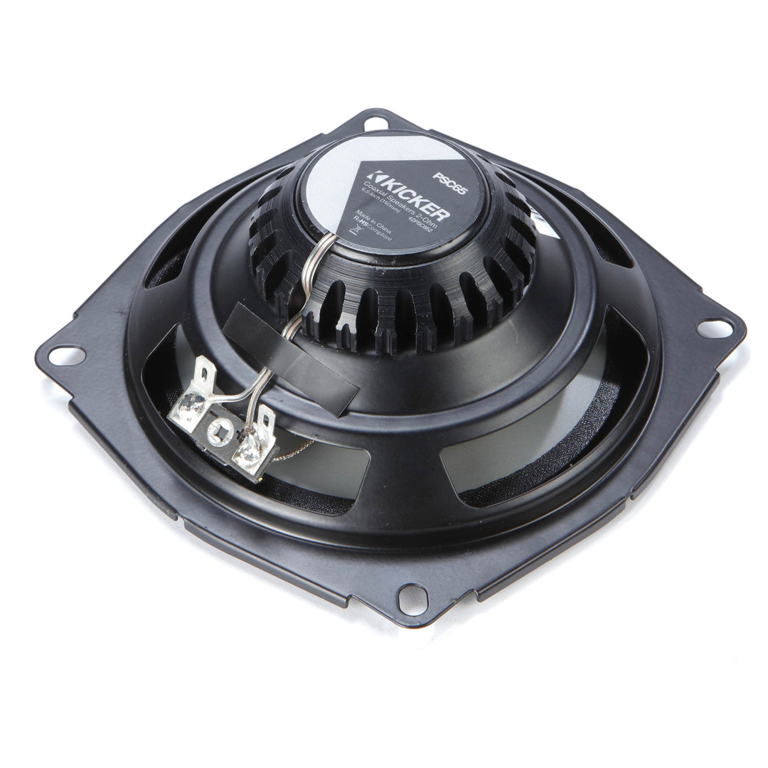 Kicker PSC652, PS Series 6.5" PowerSports Weather-Proof Coaxial Speakers, 2-Ohm (42PSC652)