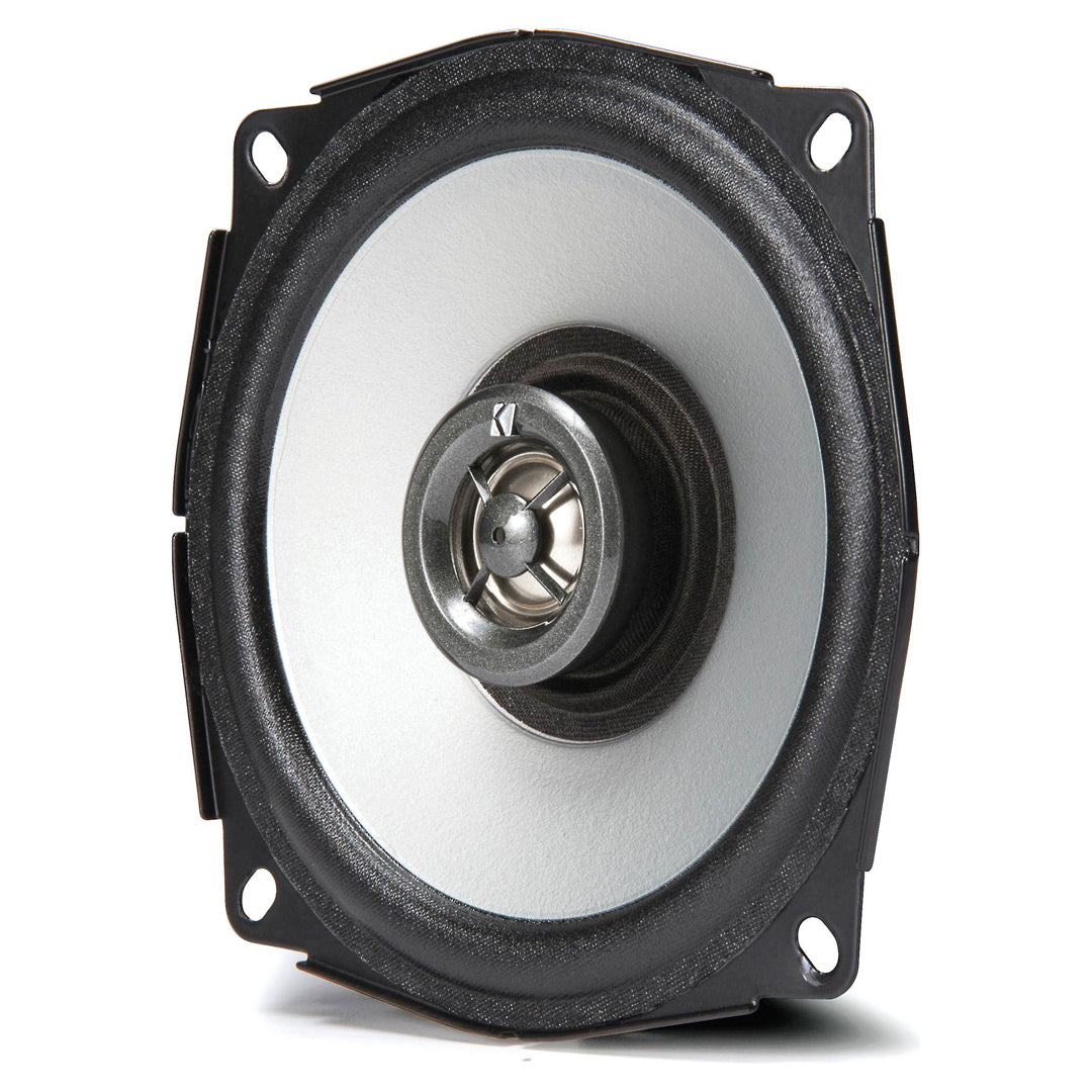 Kicker PSC654, PS Series 6.5" PowerSports Weather-Proof Coaxial Speakers, 4-Ohm (42PSC654)