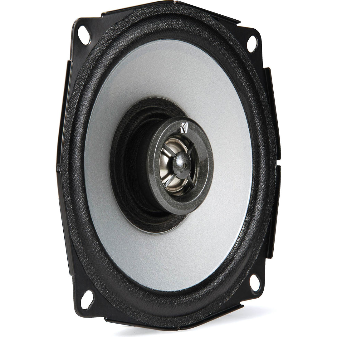 Kicker PSC654, PS Series 6.5" PowerSports Weather-Proof Coaxial Speakers, 4-Ohm (42PSC654)
