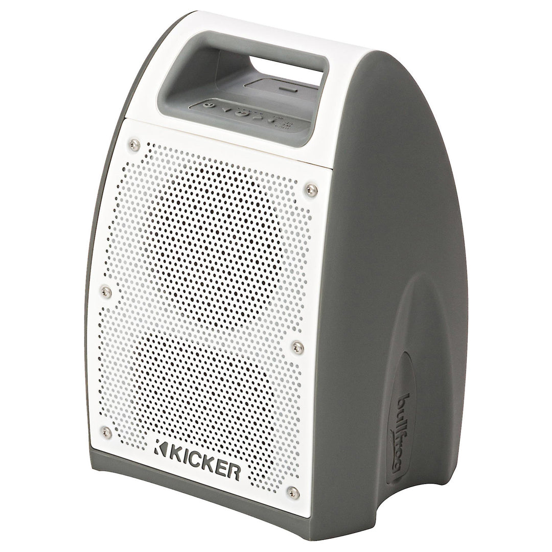 Kicker BF400GY, Bullfrog 400 BT/FM Outdoor Audio System w/ 3" Speaker (43BF400GY)