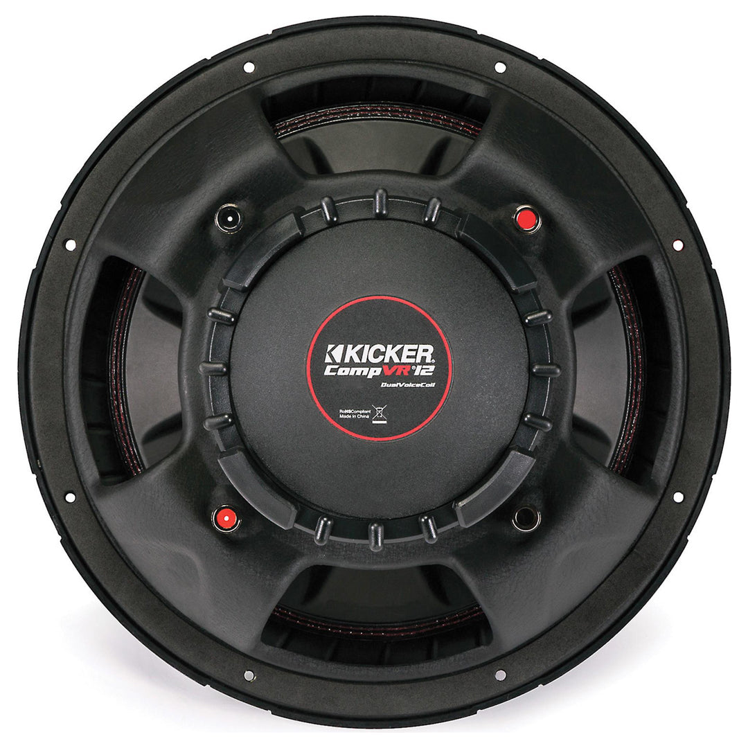 Kicker CVR122, CompVR 12" Dual Voice Coil Subwoofer 2-Ohm, 400W (43CVR122)