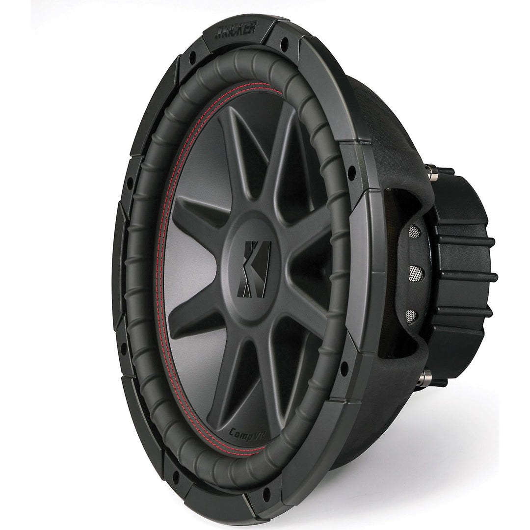 Kicker CVR124, CompVR 12" Dual Voice Coil Subwoofer 4-Ohm, 400W (43CVR124)
