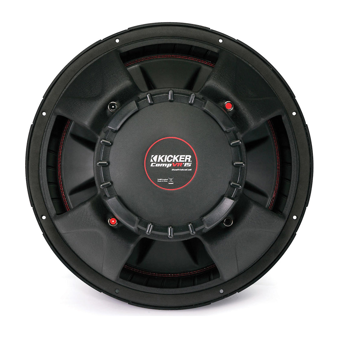 Kicker CVR154, CompVR 15" Dual Voice Coil Subwoofer 4-Ohm, 500W (43CVR154)