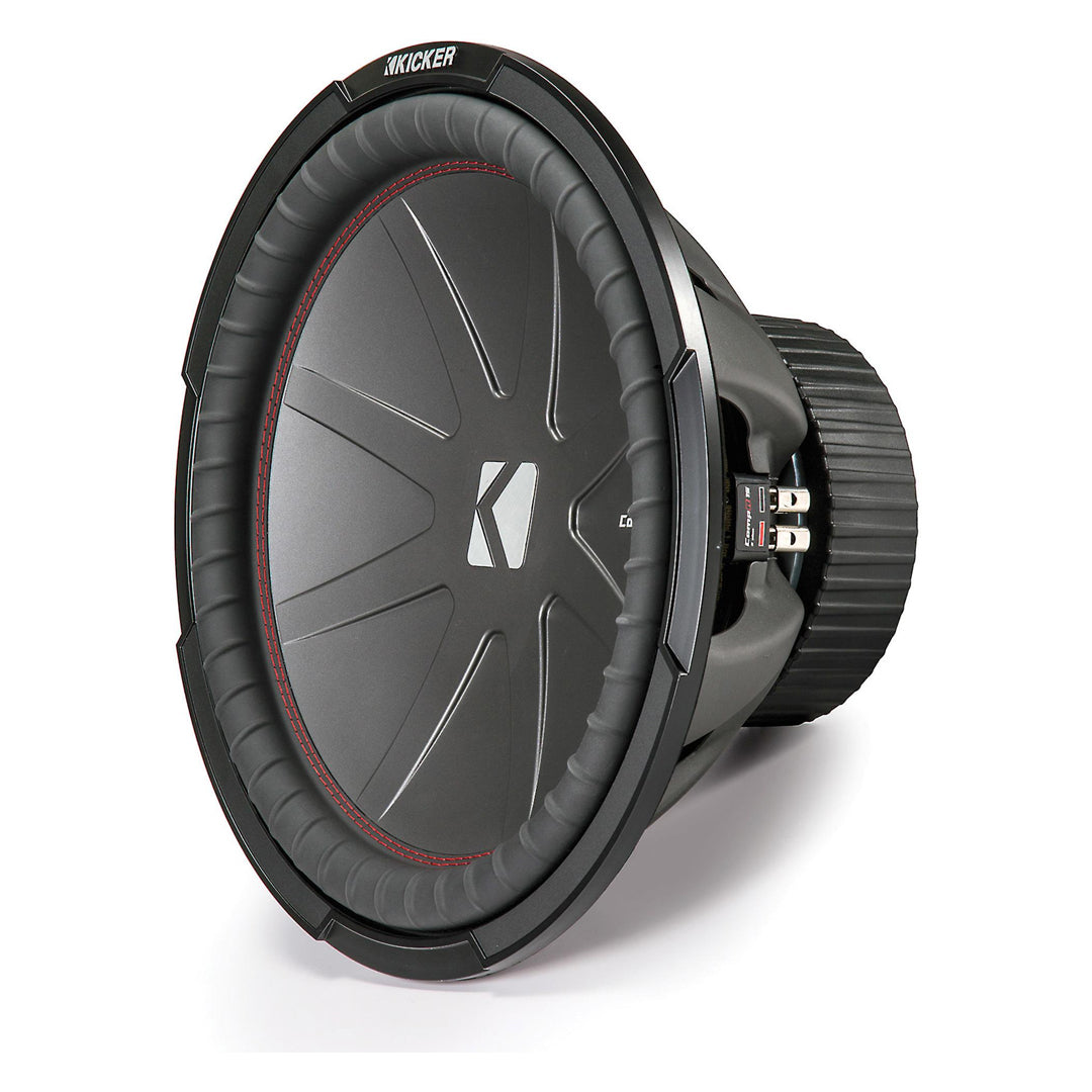 Kicker CWR154, CompR 15" Dual Voice Coil Subwoofer 4-Ohm, 800W (43CWR154)