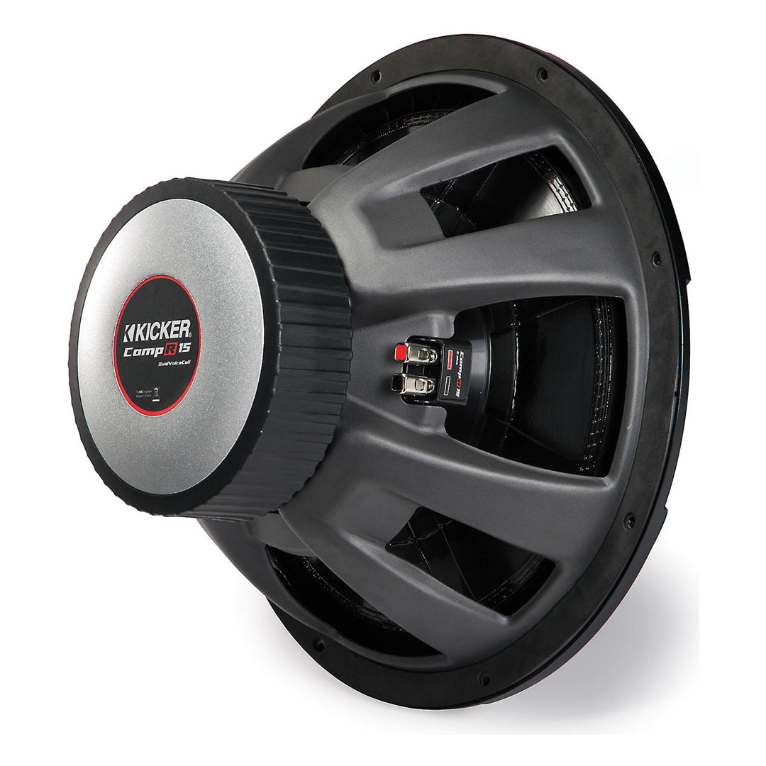 Kicker CWR154, CompR 15" Dual Voice Coil Subwoofer 4-Ohm, 800W (43CWR154)