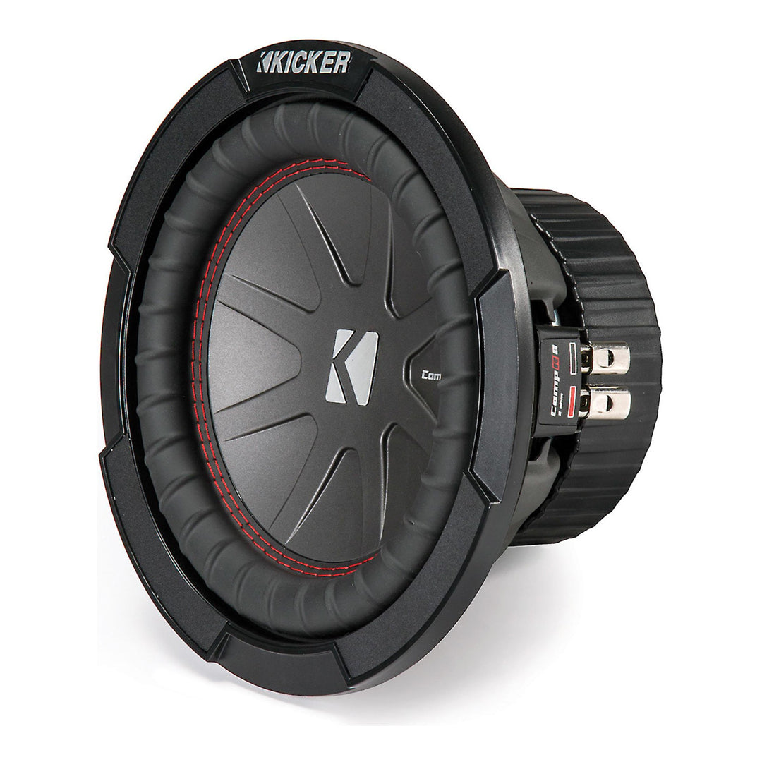 Kicker CWR82, CompR 8" Dual Voice Coil Subwoofer 2-Ohm, 300W (43CWR82)