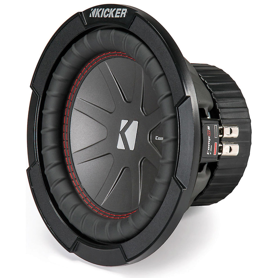Kicker CWR84, CompR 8" Dual Voice Coil Subwoofer 4-Ohm, 300W (43CWR84)