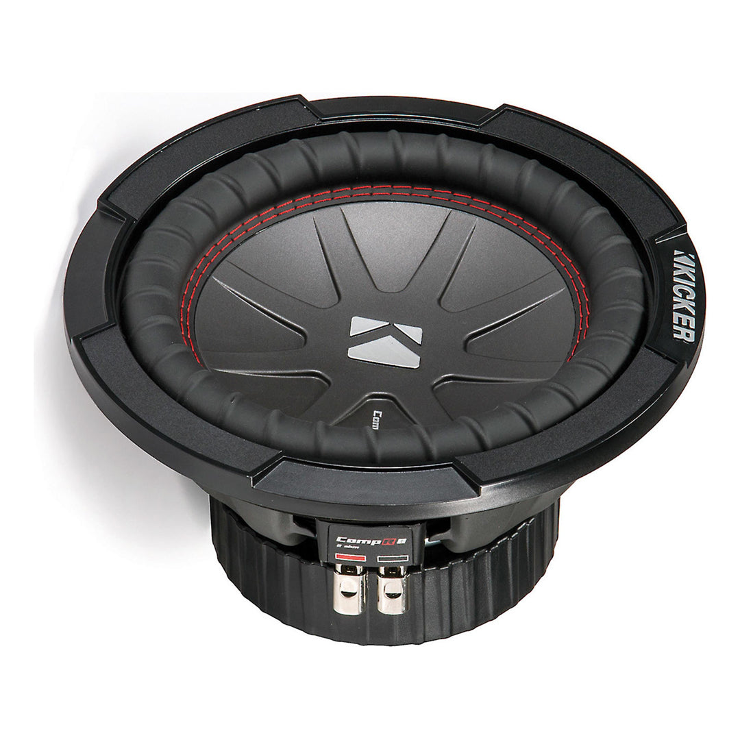 Kicker CWR84, CompR 8" Dual Voice Coil Subwoofer 4-Ohm, 300W (43CWR84)