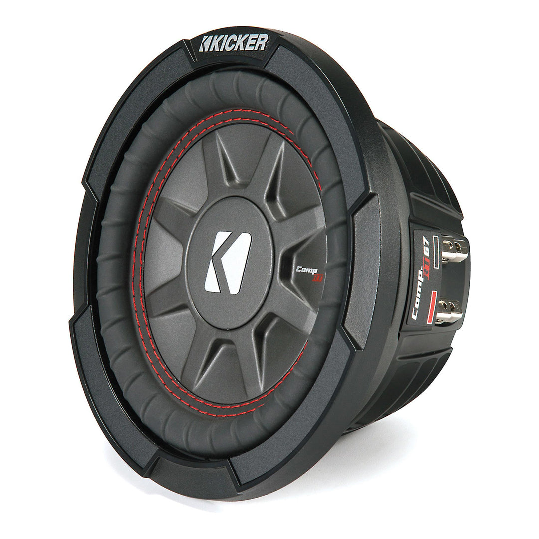 Kicker CWRT671, CompRT 6.75" Dual Voice Coil Subwoofer 1-Ohm, 150W (43CWRT671)