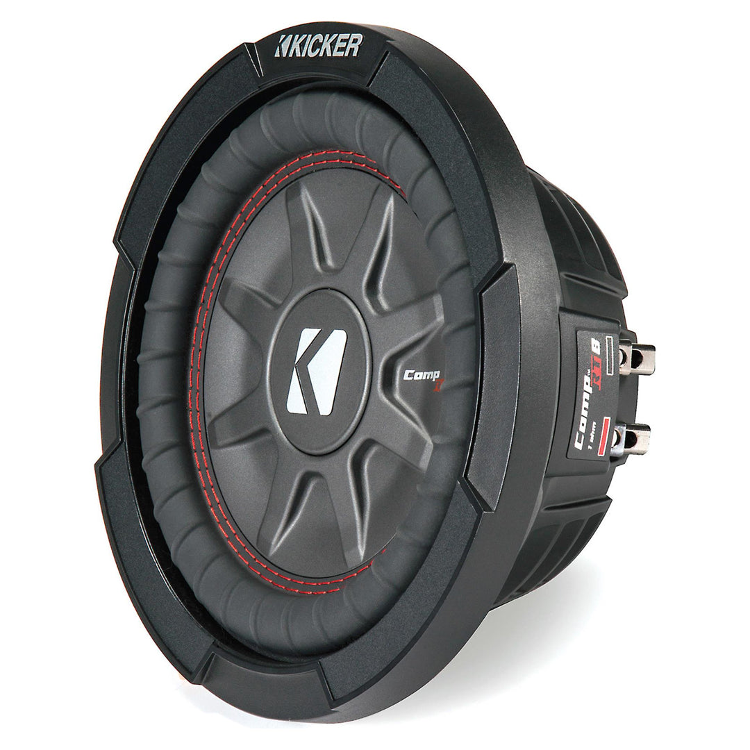Kicker CWRT81, CompRT 8" Dual Voice Coil Subwoofer 1-Ohm, 300W (43CWRT81)