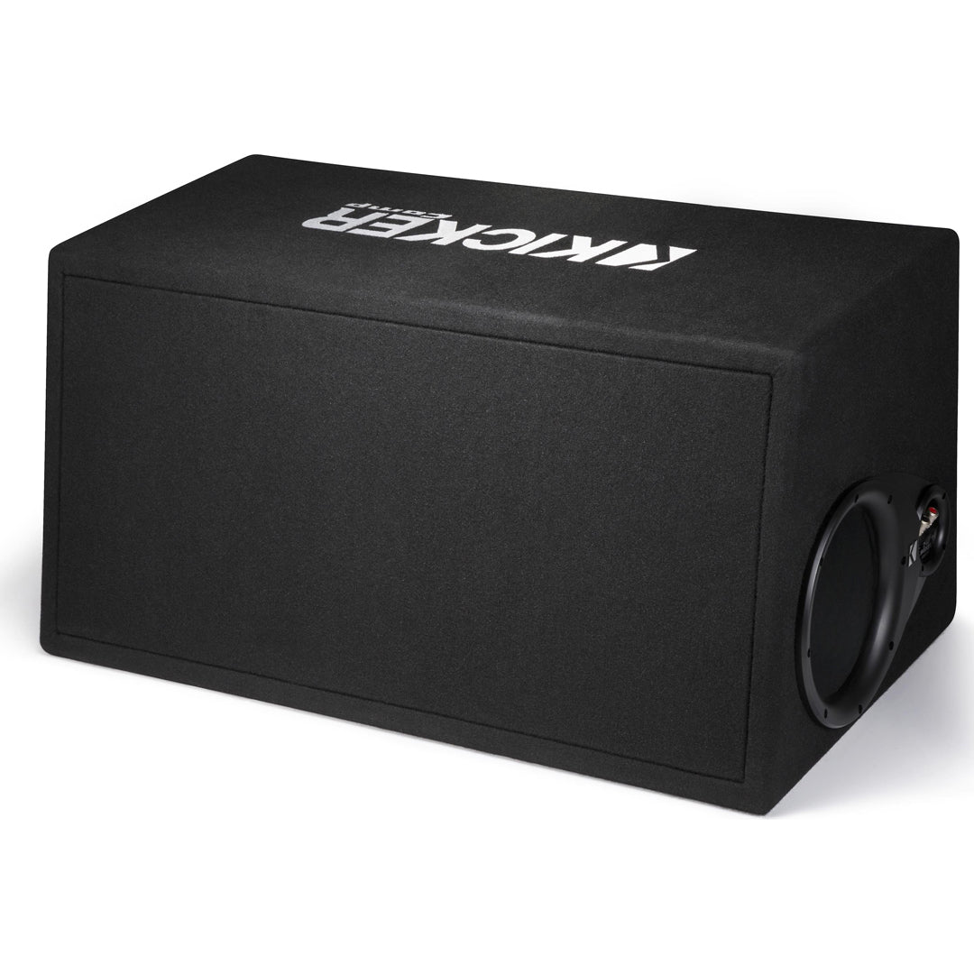 Kicker DC122, Dual Comp 12" Subs in Vented Box,  2-Ohm, 300W (43DC122)