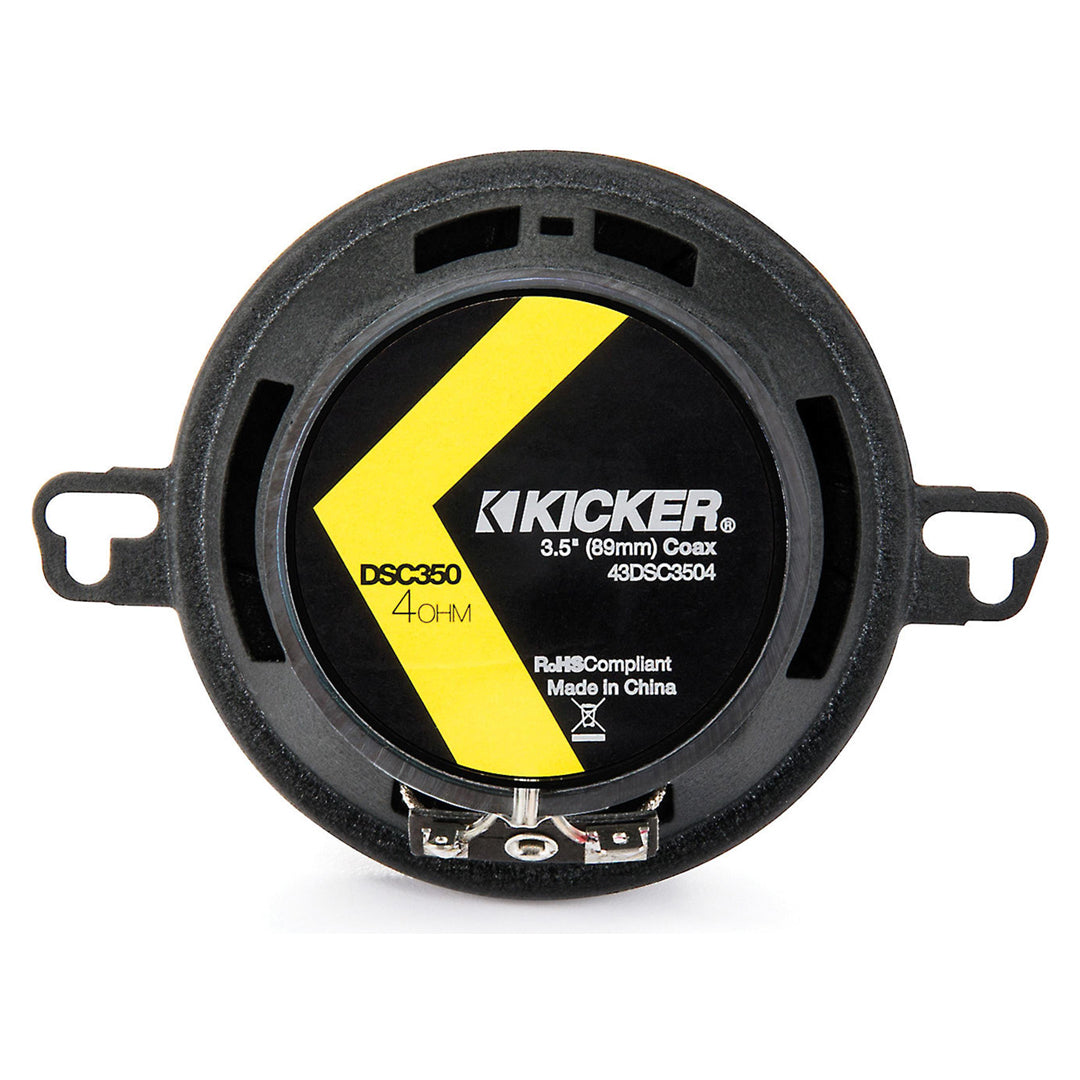 Kicker DSC3504, DS Series 3.5" Coaxial Speakers (43DSC3504)