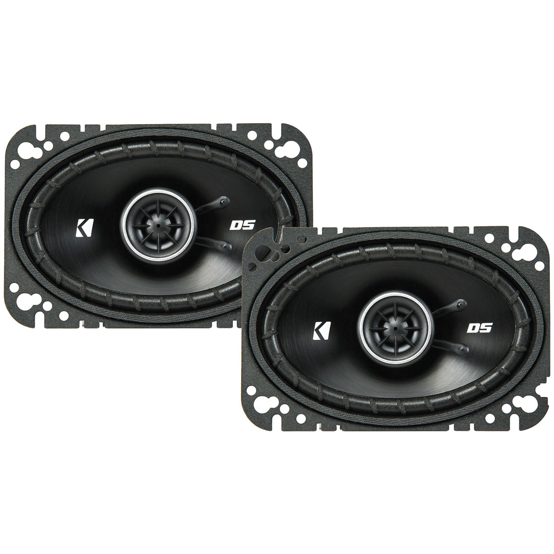 Kicker DSC4604, DS Series 4x6" Coaxial Speakers (43DSC4604)
