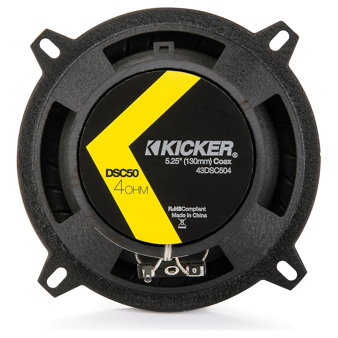 Kicker DSC504, DS Series 5.25"Coaxial Speakers (43DSC504)