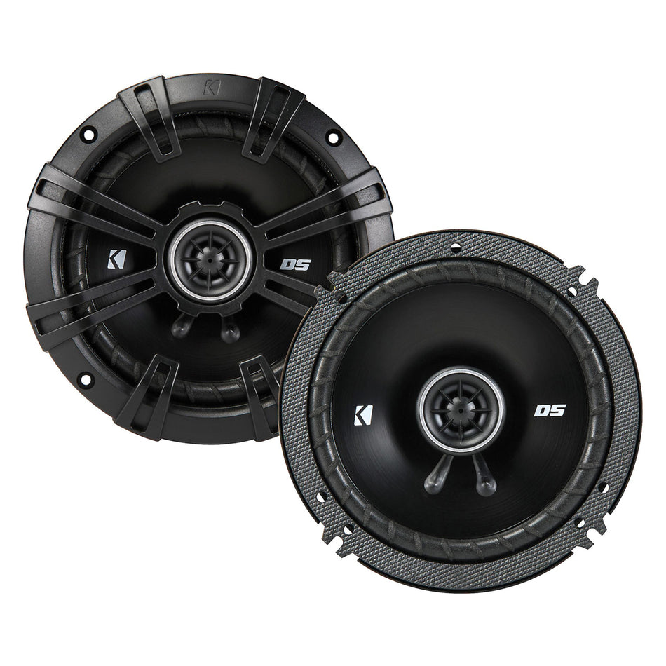 Kicker DSC6504, DS Series 6.5" Coaxial Speakers (43DSC6504)