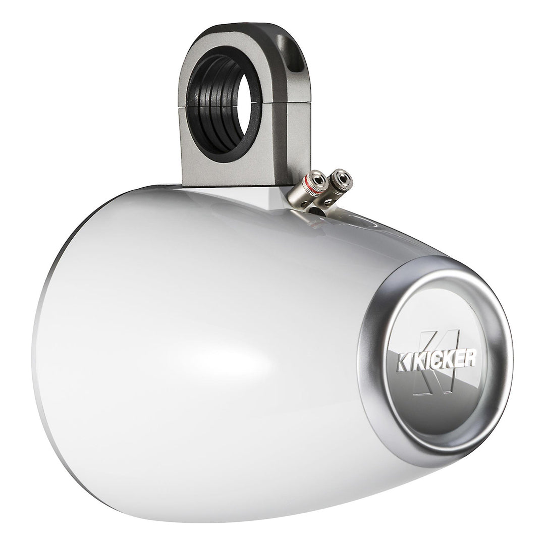 Kicker KMTESW, KMTES Tower Enclosure for 6" (160mm) and 6.5- Inch (165mm) Drivers, pair, White (12KMTESW)