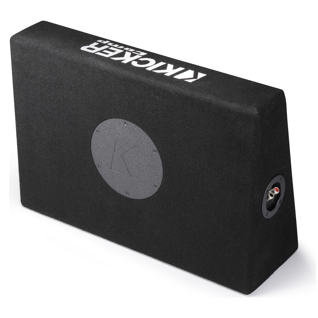 Kicker TC104, Single Comp 10" Sub in Thin Profile  Vented Box, 4-Ohm, 150W (43TC104)