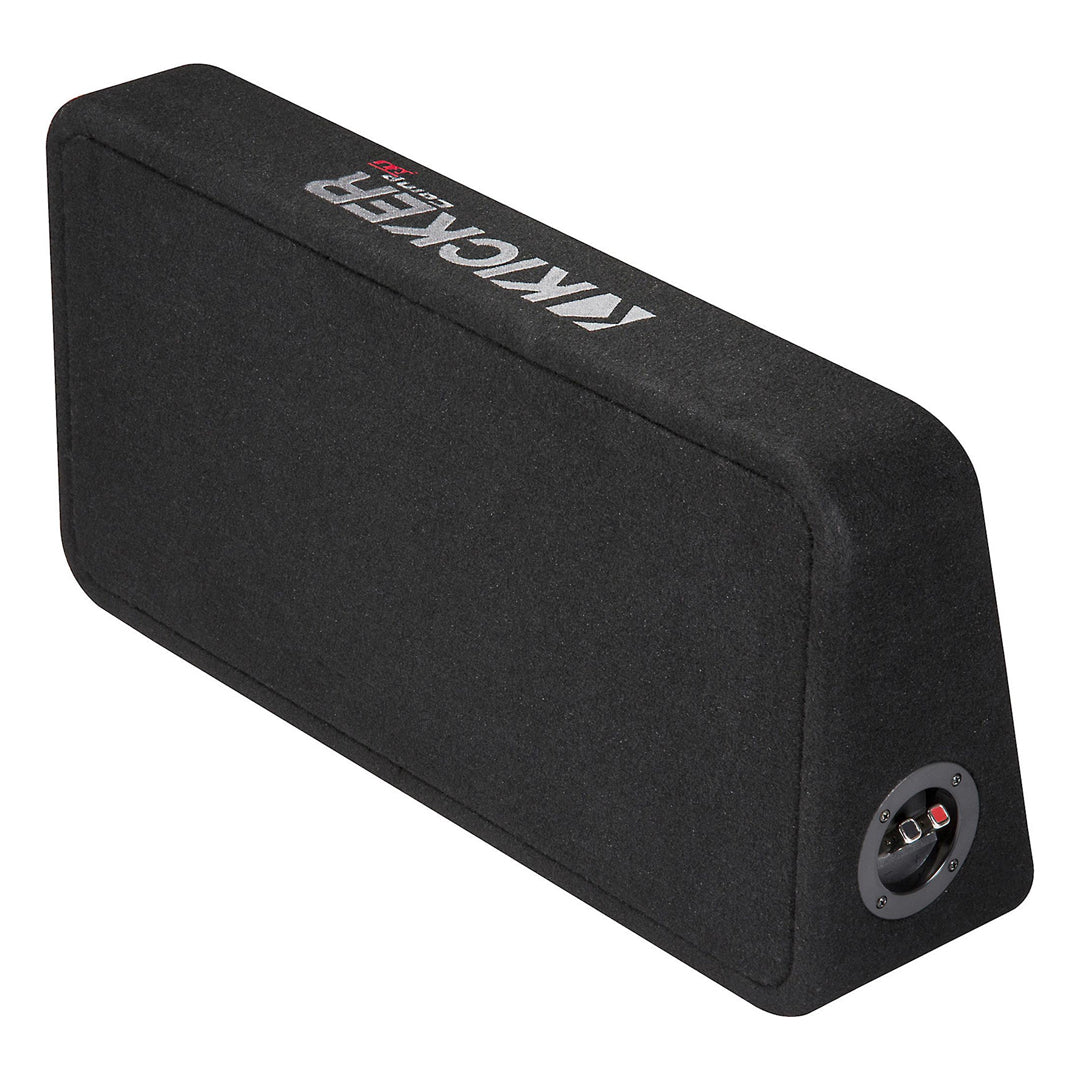 Kicker TCWRT102, CompRT 10" Subwoofer in Thin Profile Enclosure, 2-Ohm, 400W (43TCWRT102)