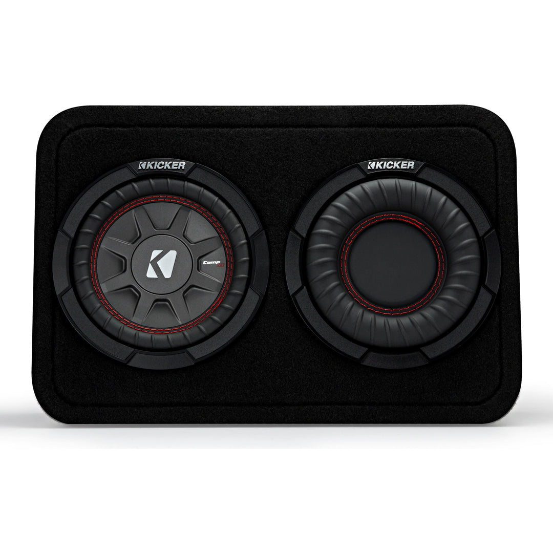 Kicker TCWRT672, CompRT 6.75" Subwoofer in Thin Profile Enclosure, 2-Ohm, 150W (43TCWRT672)