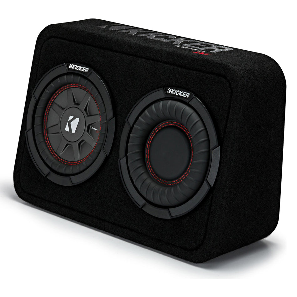 Kicker TCWRT674, CompRT 6.75" Subwoofer in Thin Profile Enclosure, 4-Ohm, 150W (43TCWRT674)