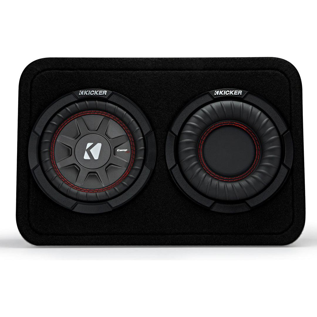 Kicker TCWRT674, CompRT 6.75" Subwoofer in Thin Profile Enclosure, 4-Ohm, 150W (43TCWRT674)