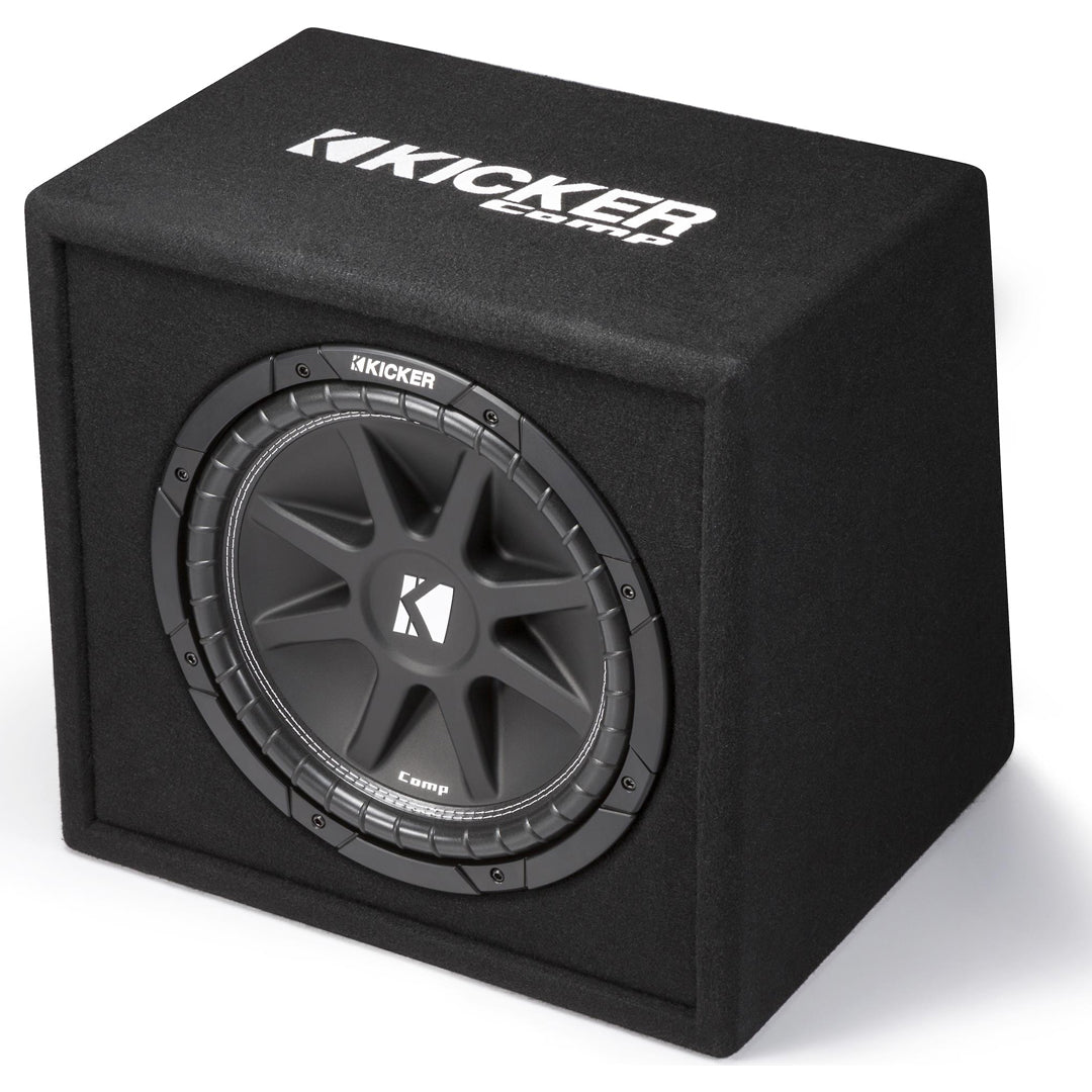 Kicker VC124, Single Comp 12" Sub in Vented Box,  4-Ohm, 150W (43VC124)