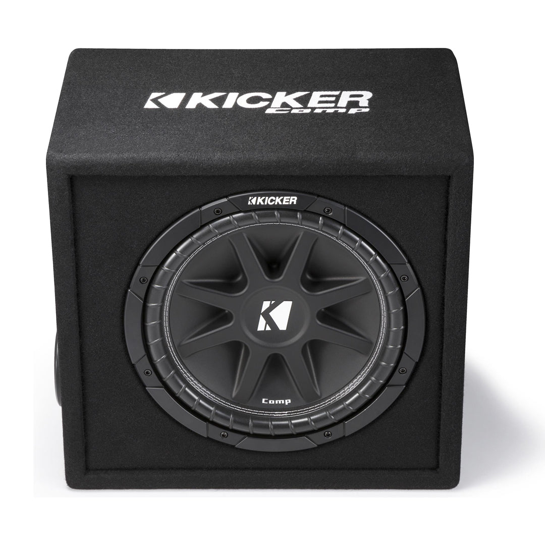 Kicker VC124, Single Comp 12" Sub in Vented Box,  4-Ohm, 150W (43VC124)