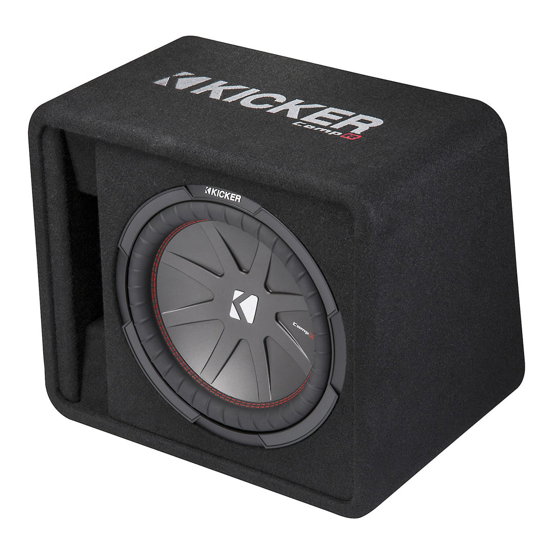 Kicker VCWR122, CompR 12" Subwoofer in Vented Enclosure, 2-Ohm, 500W (43VCWR122)