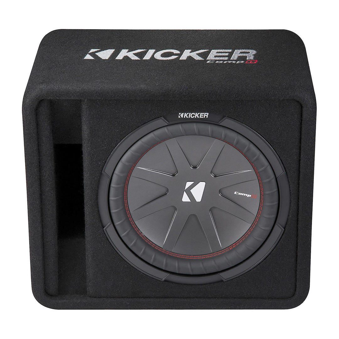 Kicker VCWR122, CompR 12" Subwoofer in Vented Enclosure, 2-Ohm, 500W (43VCWR122)