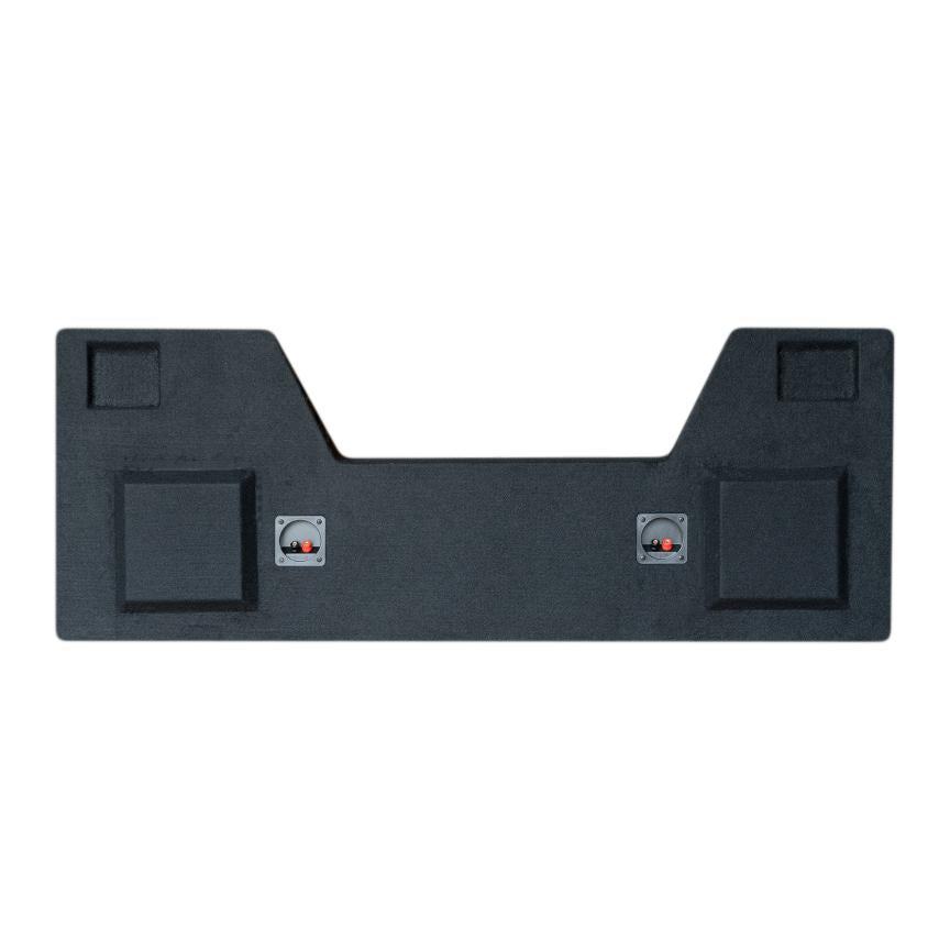 SoundBox Ram Crew Cab 2019-UP Dual 10'' Downfire Subwoofer Enclosure