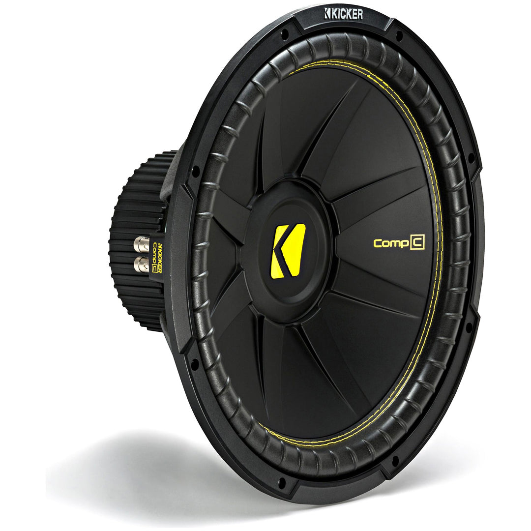 Kicker CWCD154, CompC 15" Dual Voice Coil Subwoofer 4-Ohm, 600W (44CWCD154)