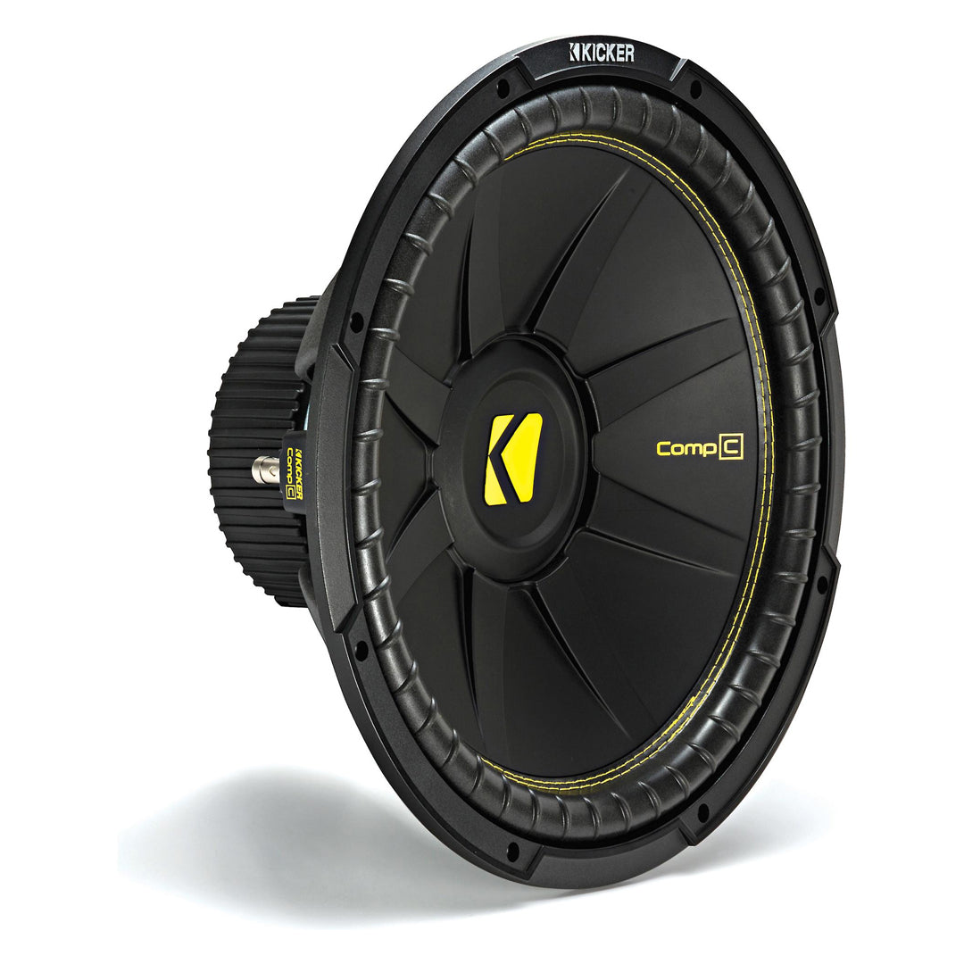 Kicker CWCS154, CompC 15" Single Voice Coil Subwoofer 4-Ohm, 600W (44CWCS154)