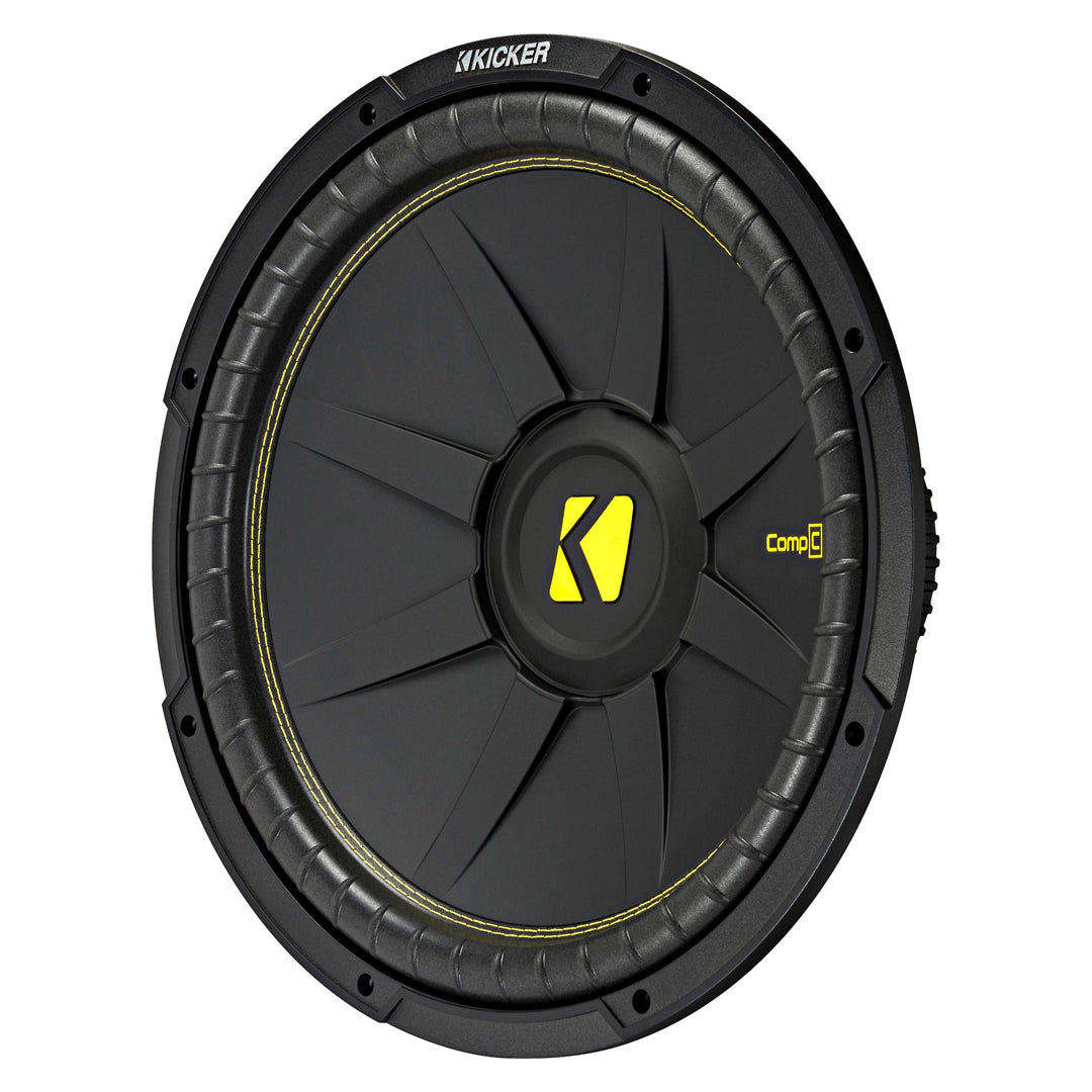 Kicker CWCS154, CompC 15" Single Voice Coil Subwoofer 4-Ohm, 600W (44CWCS154)